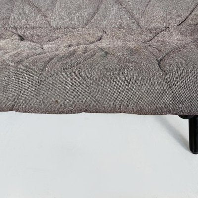 Italian Modern Foliage Sofa in Grey Fabric and Black Iron from Kartell, 2000s-GDD-1281042