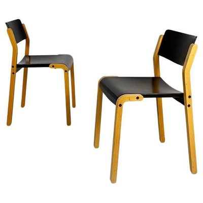 Italian Modern Gruppo Chairs by De Pas, D'urbino & Lomazzi for Bellato, 1979, Set of 2-GDD-1444428