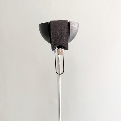 Italian Modern Metal and Chromed Steel Floor Lamp, 1980s-GDD-1356967