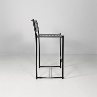 Italian Modern Metal and Plastic High Stool attributed to Giandomenico Belotti for Aliaa, 1979, Set of 6-GDD-2035228