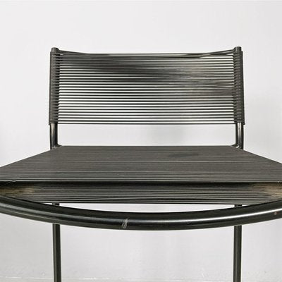 Italian Modern Metal and Plastic High Stool attributed to Giandomenico Belotti for Aliaa, 1979, Set of 6-GDD-2035228