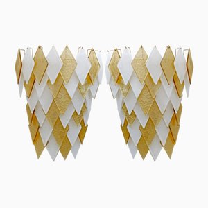 Italian Modern Murano Glass Sconces, 2000, Set of 2-FER-2024474