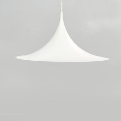 Italian Modern Semi Ceiling Lamp by Bonderup & Thorup for Fog & Mørup, 1970s-GDD-1346934