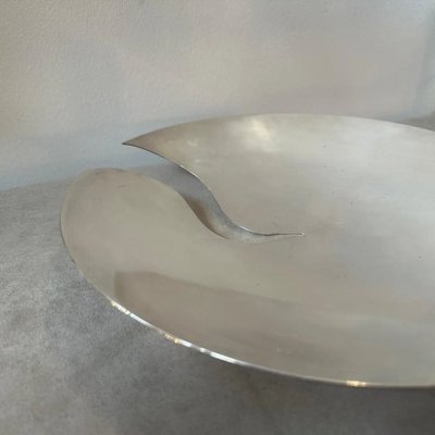 Italian Modern Silver-Plated Centerpiece by Francesco Bettoni for Mesa, 1990s-NMK-1821217