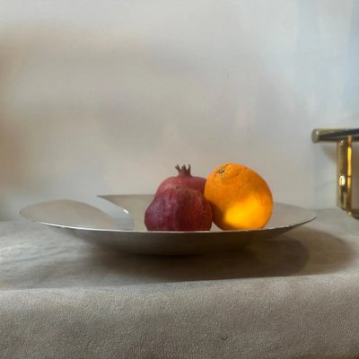 Italian Modern Silver-Plated Centerpiece by Francesco Bettoni for Mesa, 1990s-NMK-1821217