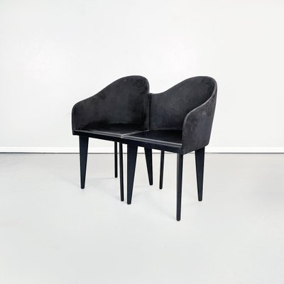 Italian Modern Toscana Chairs by Sartogo & Grenon for Saporiti, 1980s, Set of 4-GDD-1363145