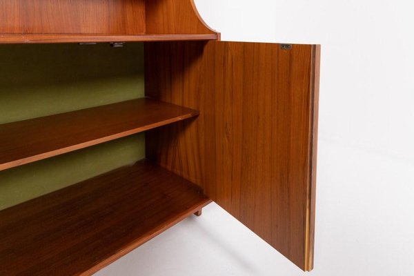 Italian Modern Walnut Cabinet, 1960s-KMC-1336933