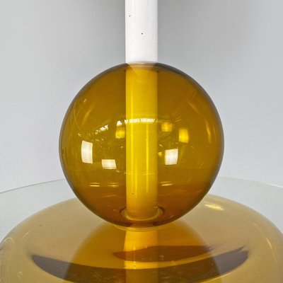 Italian Modern Yellow Glass Chandelier by Ettore Sottsass for Venini, 1990-GDD-2034362