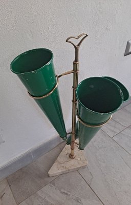 Italian Modernist Umbrella Stand in the style of Fontana Arte-HIT-1196542