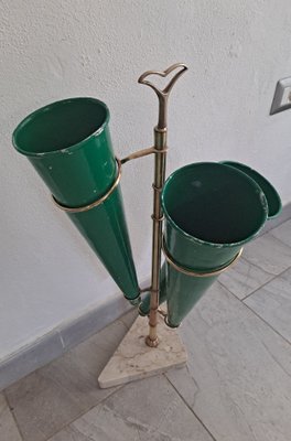 Italian Modernist Umbrella Stand in the style of Fontana Arte-HIT-1196542