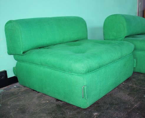 Italian Modular Sofa, 1980s, Set of 2-HZ-1282699