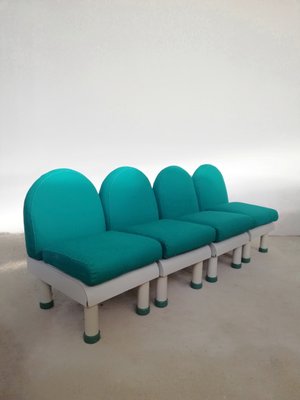 Italian Modular Sofa, 1980s, Set of 4-UIW-999024