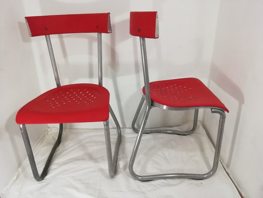 Italian Montecatini Chair by Gio Ponti, 1938, Set of 2-HNE-1336340