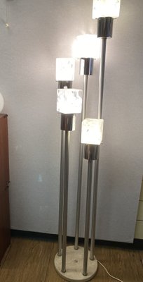 Italian Multi-Flame Floor Lamp from Mazzega, 1970s-PYR-1736787