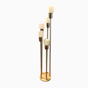 Italian Multi-Flame Floor Lamp from Mazzega, 1970s-PYR-1736787