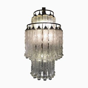 Italian Murano Chandelier in Venini Style, 1960s-MBH-1032206