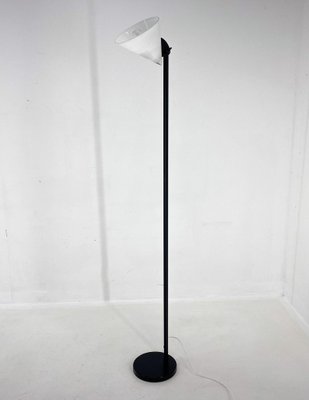 Italian Murano Glass and Metal Floor Lamp, 1970s-TZ-1736492