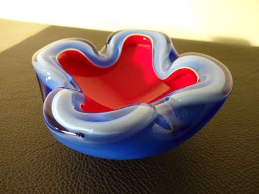 Italian Murano Glass Ashtray, 1960s-RDW-632390