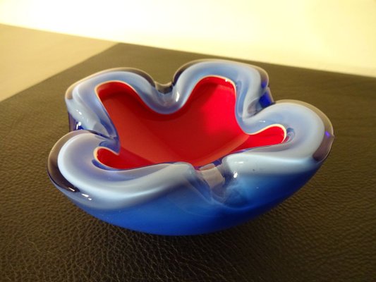 Italian Murano Glass Ashtray, 1960s-RDW-632390