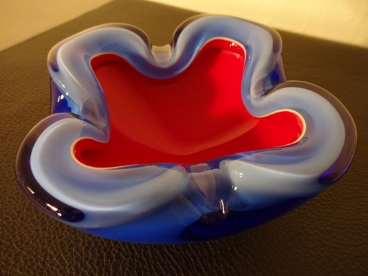 Italian Murano Glass Ashtray, 1960s-RDW-632390