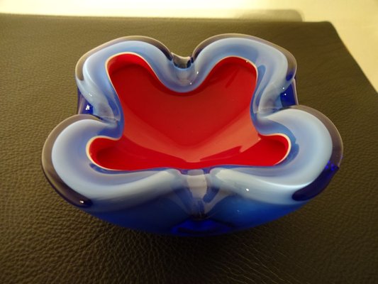 Italian Murano Glass Ashtray, 1960s-RDW-632390