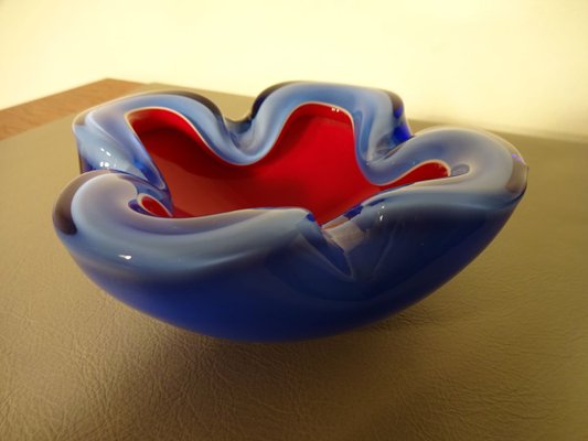 Italian Murano Glass Ashtray, 1960s-RDW-632390