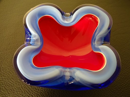 Italian Murano Glass Ashtray, 1960s-RDW-632390