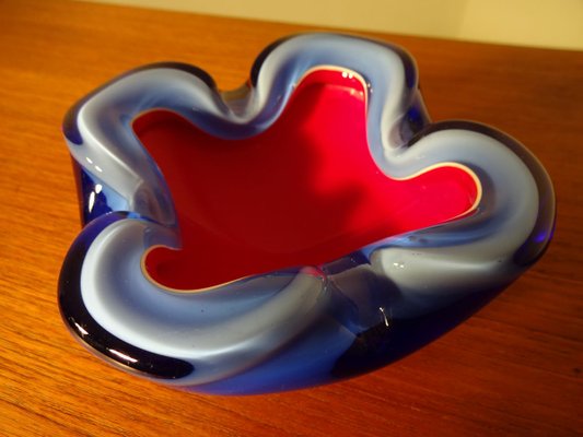 Italian Murano Glass Ashtray, 1960s-RDW-632390