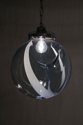 Italian Murano Glass Ball Pendant Lamp by Toni Zuccheri for Venini, 1960s-MTX-887893