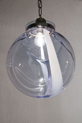 Italian Murano Glass Ball Pendant Lamp by Toni Zuccheri for Venini, 1960s-MTX-887893