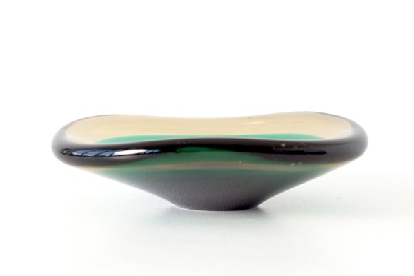 Italian Murano Glass Bowl by Flavio Poli for Seguso, 1950s-LOB-636063