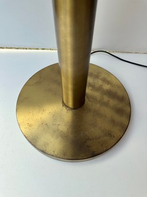 Italian Murano Glass Brass Chain Floor Lamp attributed to Aldo Nason for Mazzega, 1970s-FUE-2018535