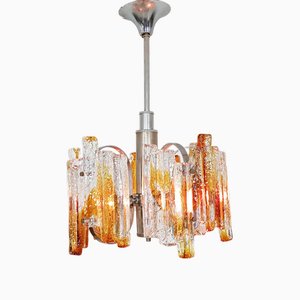 Italian Murano Glass Ceiling Lamp, 1970s-ZO-1791464