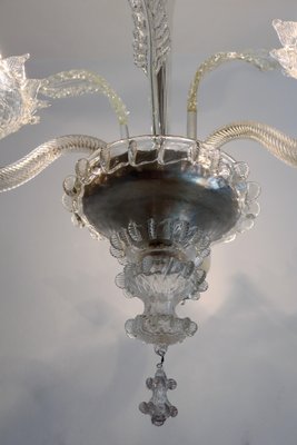 Italian Murano Glass Chandelier, 1950s-VNE-966155