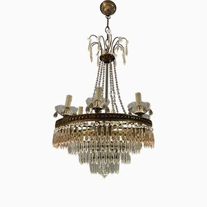 Italian Murano Glass Chandelier, 1950s-JJC-1320323