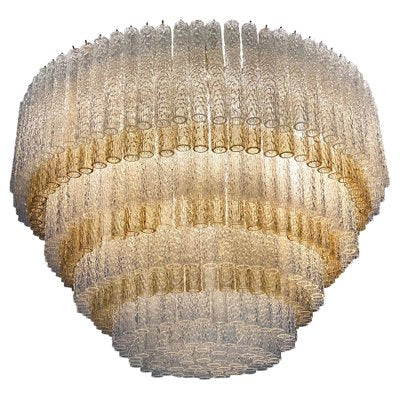 Italian Murano Glass Chandelier by Aureliano Toso-MBH-1032421