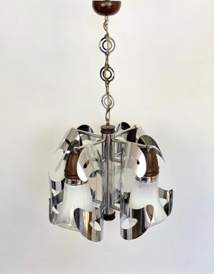 Italian Murano Glass Chandelier from Mazzega, 1970s-LYQ-1171671