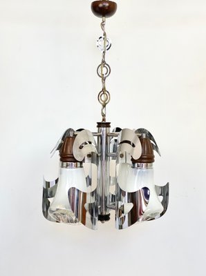 Italian Murano Glass Chandelier from Mazzega, 1970s-LYQ-1171671