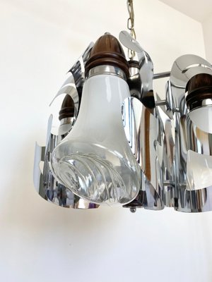 Italian Murano Glass Chandelier from Mazzega, 1970s-LYQ-1171671