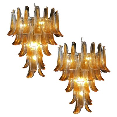 Italian Murano Glass Chandeliers, Set of 2-OVO-1817279