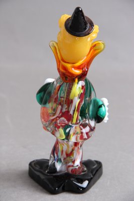 Italian Murano Glass Clown Figurine, 1970s-DQ-1440794