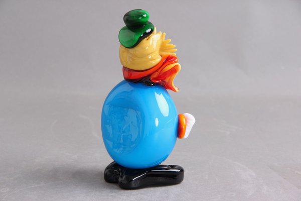 Italian Murano Glass Clown Figurine, 1970s-DQ-1440796