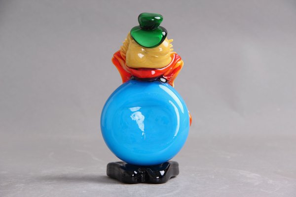 Italian Murano Glass Clown Figurine, 1970s-DQ-1440796