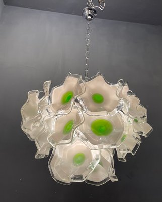 Italian Murano Glass Disc Chandelier, 1970s-JJC-1145258