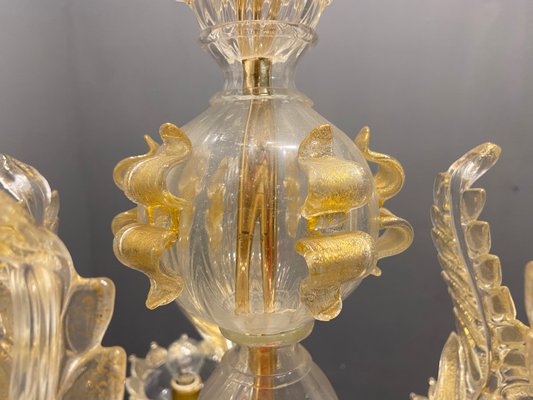 Italian Murano Glass Gold Chandelier by La Murrina-JJC-998196