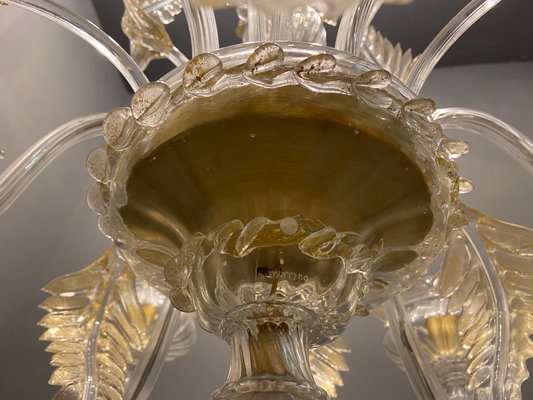 Italian Murano Glass Gold Chandelier by La Murrina-JJC-998196