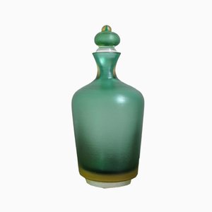 Italian Murano Glass Incisi Bottle from Venini, 2004-CC-868637