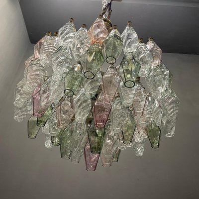 Italian Murano Glass Polygon Chandelier-JJC-1268454