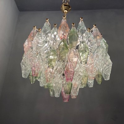 Italian Murano Glass Polygon Chandelier-JJC-1268454