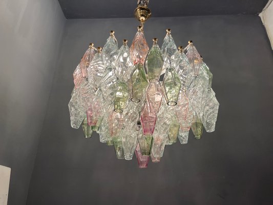 Italian Murano Glass Polygon Chandelier-JJC-1268454